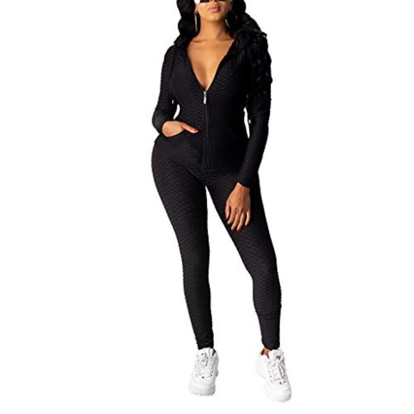 Baby Blue Long Sleeve Zipper Hoodie + Leggings - Picture 3 of 6